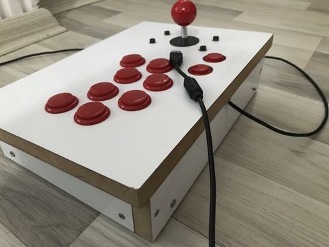 [SATILDI] El Yapımı Arcade Joystick Mdf' den