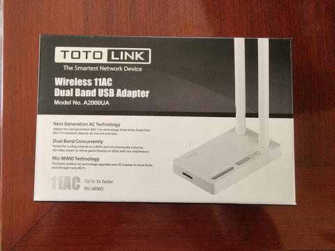 [SATILDI] Totolink A2000UA AC1200 5GHZ Wireless Dual Band USB Adapter