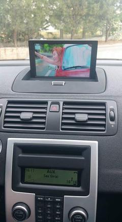 VOLVO ARACA ÖZEL DVD GPS CİHAZLARI S40-S60-XC90-V50-V70-C30 DVD GPS NAVİGASYON - GÜNCEL