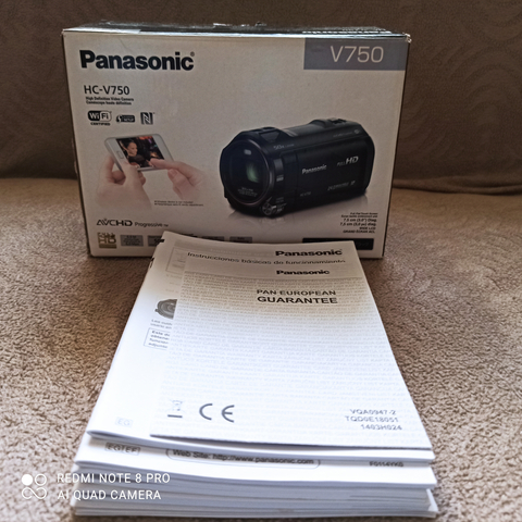 Panasonic HC-V750 Wifi Video Kamera : 3000 TL