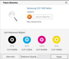 Samsung Clp-300 Dev. Home Error ?