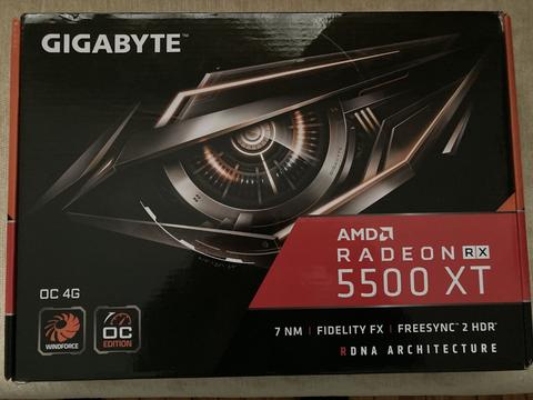 Gigabyte Radeon RX 5500 XT 4GB Garantili -18.05.2021 tarihine kadar rezerve-