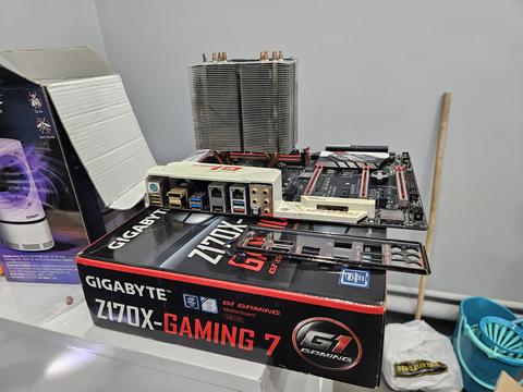 Gigabyte GA-Z170X-Gaming 7 (rev. 1.0)+i5 6600K+ZALMAN CNPS10X OPTİMA Cooler