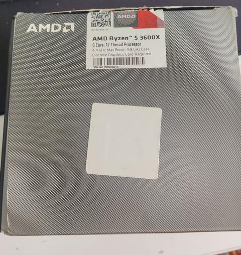 [SATILDI] AMD Ryzen 5 3600X Kutulu ve Stok fanli