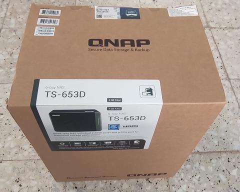 [SATILDI] QNAP TS-653D 6 YUVALI NAS (Noctua fanlı 2x80mm, isteyene 8tb hdd))