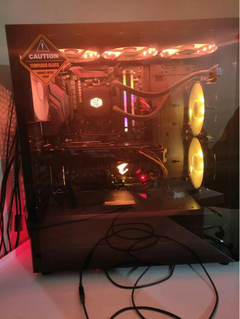 x470 Aorus-Gigabyte GTX 1070Ti-R5 1600-Corsair Vengeance RGB PRO 2x8GB 3000MHz-MasterLiquid Sıvı Soğ