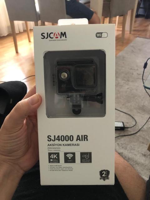 Satılık Sıfır Sjcam Sj4000 Air Wifi Aksiyon Kamera