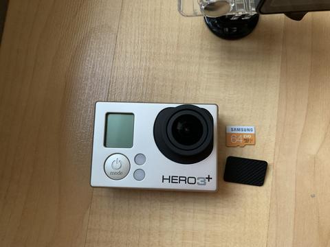 [SATILMIŞTIR] GoPro Hero 3+ Silver Edition Full Aksesuar 64GB Samsung SD Kart