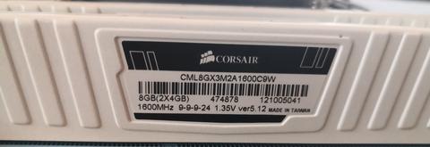 Corsair 8gb ddr3 bellek