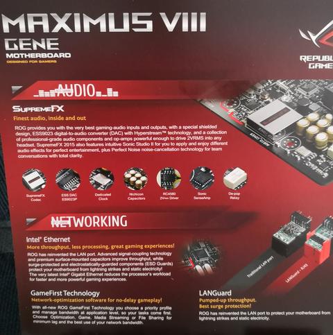 ASUS MAXIMUS GENE VIII