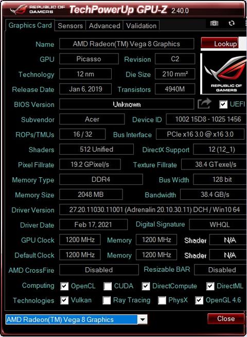 Ryzen 5 3500u # 256 GB NVME # Vega8 # 16GB Ram - Laptop