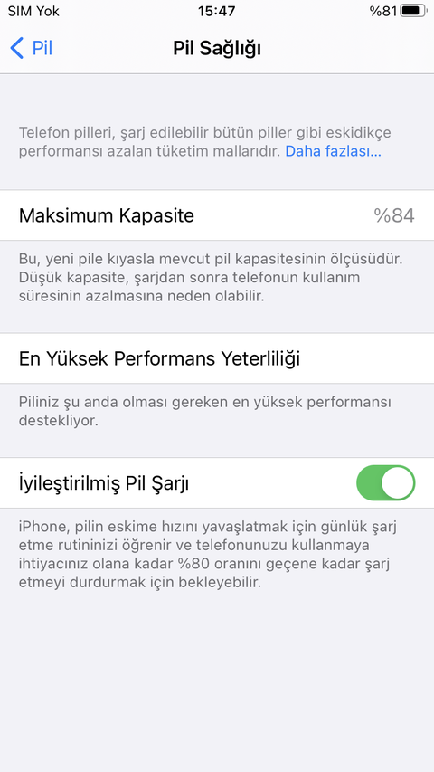 Satılık İphone 7 Silver 32 GB