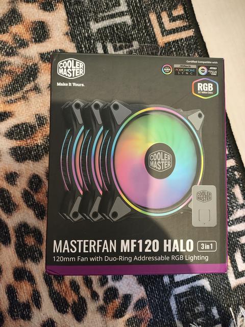 COOLER MASTER MASTERFAN MF120 HALO ARGB LED KASA FANI ( İNDİRİM )