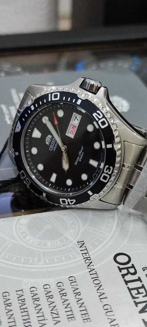 [Satıldı] Orient Ray 2, Sıfır ve Garantili, 200 mt Diver Otomatik 6.900 tl