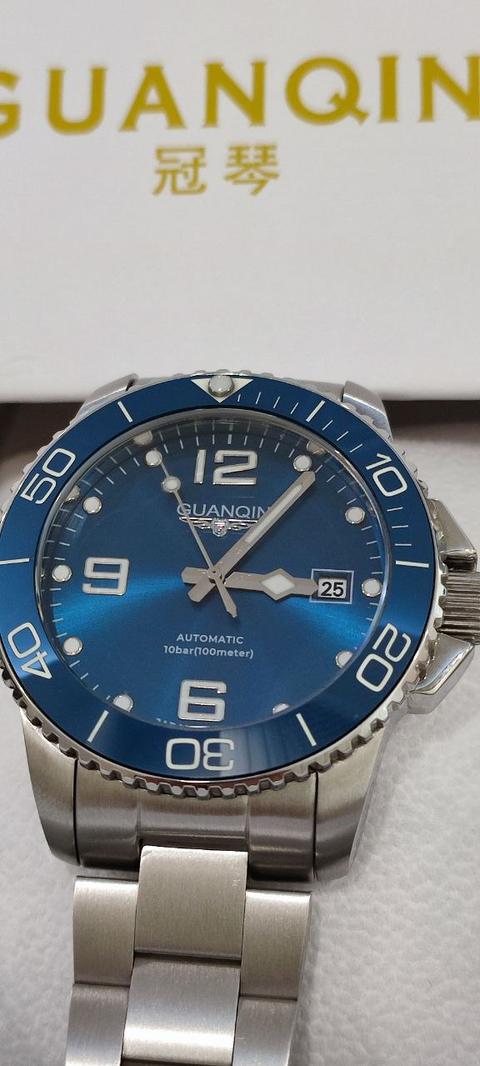 Satılık / Guanqin Otomatik, Seiko NH35 Mekanizma, 40mm, Safir Kristal Cam 2500 tl