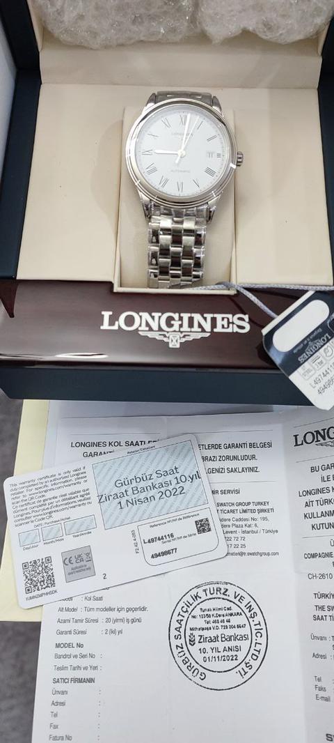 [SATILDI]Longines Flagship Otomatik, Garantili 24.000 TL