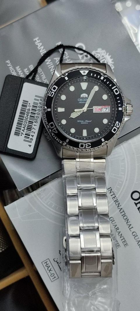 [Satıldı] Orient Ray 2, Sıfır ve Garantili, 200 mt Diver Otomatik 6.900 tl