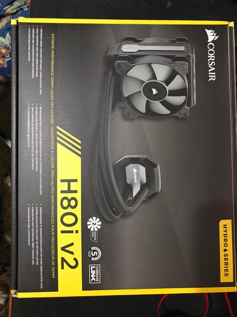 CORSAIR HYDRO SERİSİ™ H80i V2 SIVI SOĞUTMA Sıfırdan Farksız