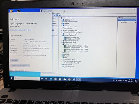 [SATILDI] Asus i5-4200H + GTX 850M gpu laptop