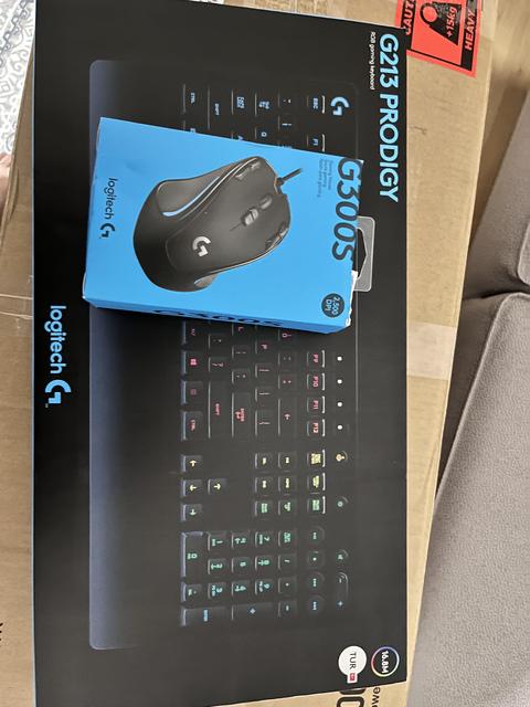 [SATILDI] Logitech G213 Prodigy klavye + G300S mouse