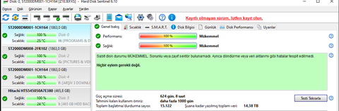 [SATILDI] SEAGATE BARRACUDA 2TB ve 500gb HDD ler