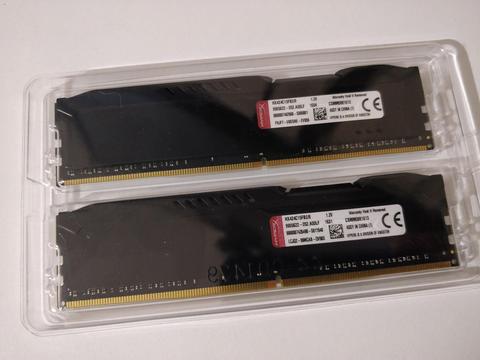 SATILDI | Kingston HyperX Fury 2*8GB 2400MHz CL15 DDR4 RAM çift modül