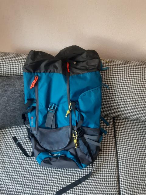 Quechua Forclaz Mavi 60 Lt Trekking Sırt Çantası