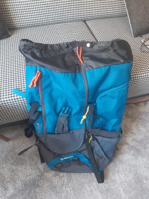 Quechua Forclaz Mavi 60 Lt Trekking Sırt Çantası