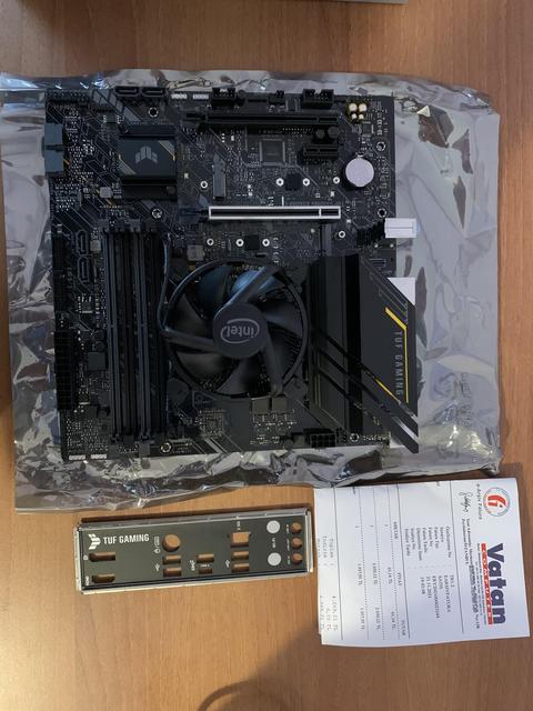 SATILDI Çok az kullanılmış Intel Core i5 11400F + ASUS Tuf Gaming B560M-E