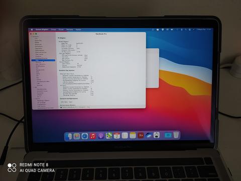 Macbook Pro 13 M1 16 GB Ram|256 GB AppleCare+ SpaceGrey