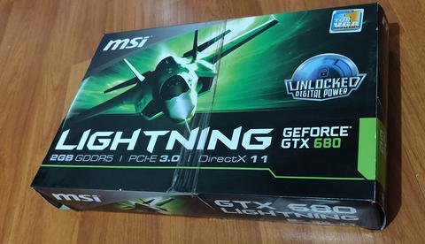 Satılık MSI GTX 680 Lightning