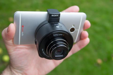 SONY DSC-QX10 LENS TİPİ WİFİ ANDROİD FOTOĞRAF MAKİNESİ 10X ZOOM