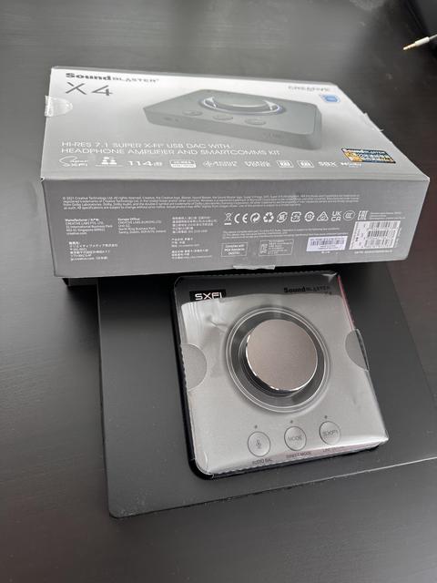 [SATILDI] **Satılık** Creative Sound Blaster X4 Harici ses kartı