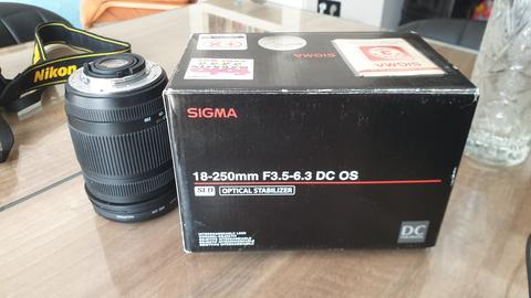 SIGMA 18-250mm F3.5-6.3 DC OS Lens (Nikon Uyumlu)