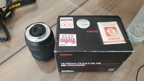 SIGMA 18-250mm F3.5-6.3 DC OS Lens (Nikon Uyumlu)