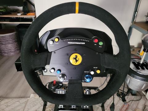 [SATILDI] {HEDİYELİ}Thrustmaster TS-PC RACER + Ferrari 488 Challenge Direksiyon Seti + 21 AY Garanti