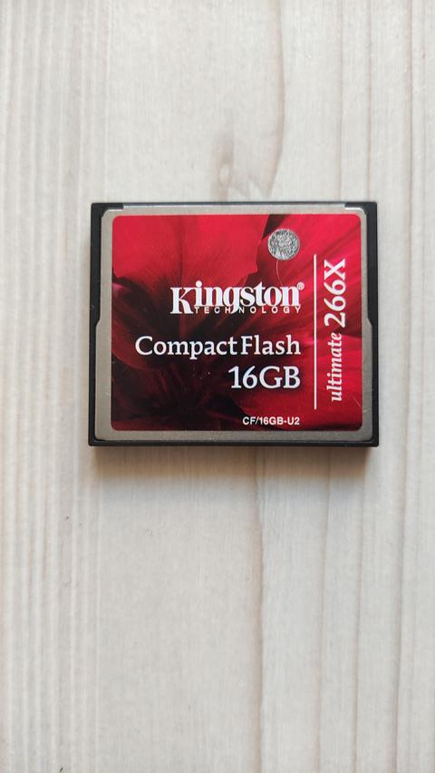 Kingston Compact Flash 16 Gb Hafıza Kartı
