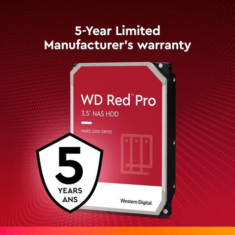 Western Digital Red Pro WD161KFGX SATA 3.0 7200 RPM 3.5" 16 TB SIFIR