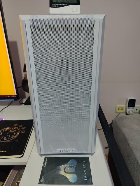 [SATILDI] HATASIZ SIFIRDAN FARKSIZ KUTU FATURA GARANTİLİ LİAN Lİ LANCOOL 216 AIRFLOW WHITE MESH KASA