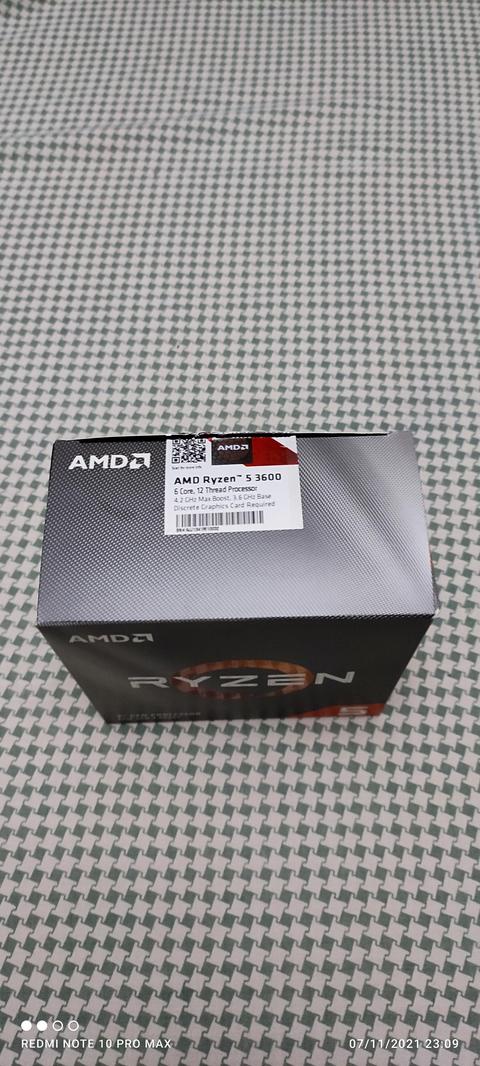 SATILIK TR GARANTİLİ KUTULU STOK FANLI PLATINIUM SAMPLE AMD RYZEN 5 3600 4.6GHZ 6/12 AM4 İŞLEMCİ