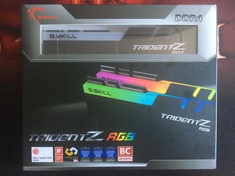 GSKILL 16GB (2x8GB) TRIDENT Z DDR4 3200MHz CL16