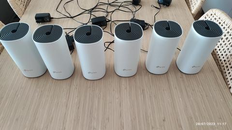 [SATILDI] TP-Link Deco E4 AC1200 Tüm Evi Kapsayan Mesh 3'l ü WiFi Sistemi