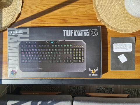 [SATILDI] Kutusunda Asus Tuf Gaming K5 RGB