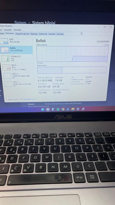 Satılık Asus X550JK-XO012D Laptop
