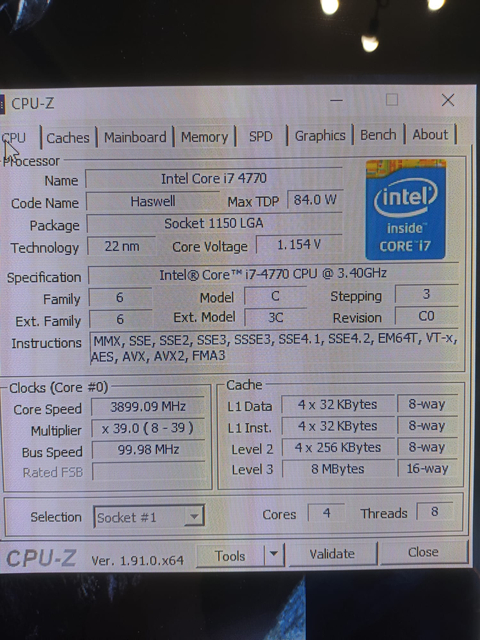 i7 4770 + Asus H81M-D + 2x8GB Kingston RAM SATILDI