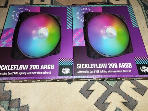 Cooler Master SickleFlow ARGB 200mm Fan 2 Tane Garantili Faturalı..