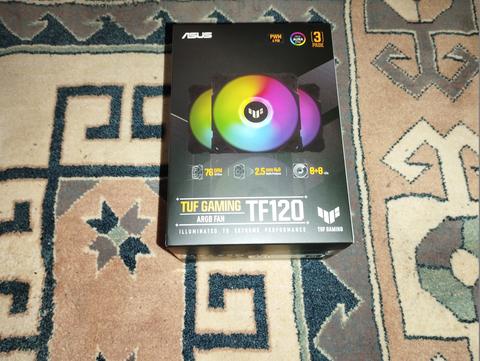 [SATILDI] Asus Tuf Gaming 3'lü Argb Fan + Thermalrigt Argb Fan + Xigmatek ve Cooler Master Fan