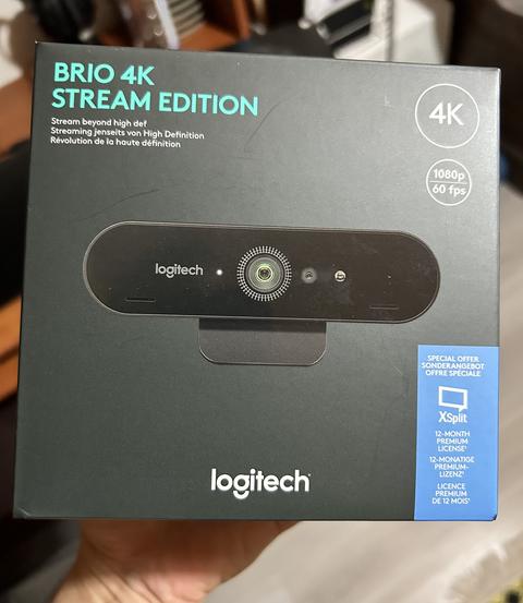 [SATILDI] Sıfır Logitech BRIO 4K Stream Edition Webcam