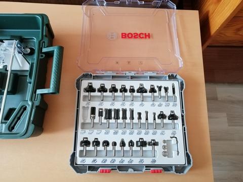 Bosch POF 1400 ACE FREZE + Bosch Professional 30 parça freze set