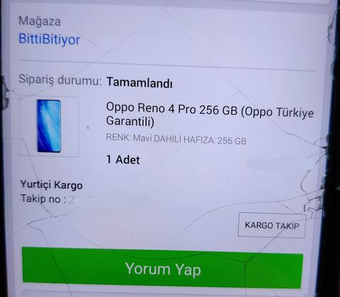 Sıfır Türkiye Garantili Oppo Reno 4 Pro 8GB/256GB MAVİ
